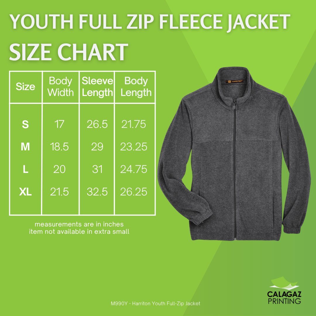 Full Zip Fleece Jacket - Maroon