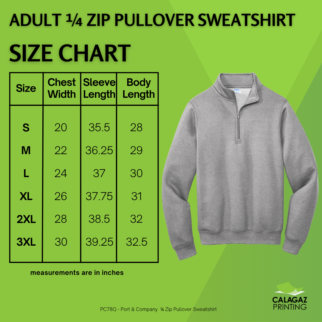 Quarter Zip Sweatshirt - Athletic Heather