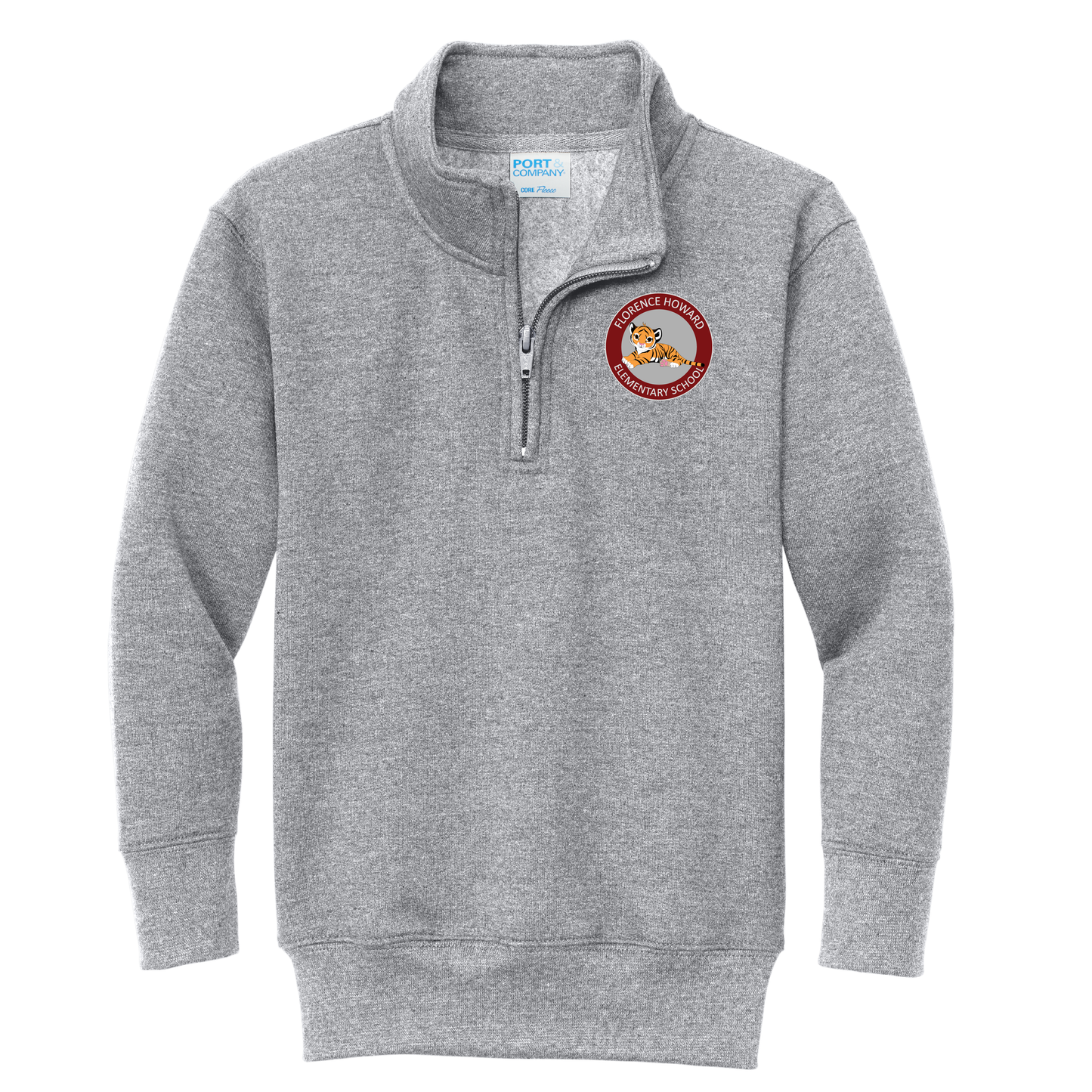Quarter Zip Sweatshirt - Athletic Heather